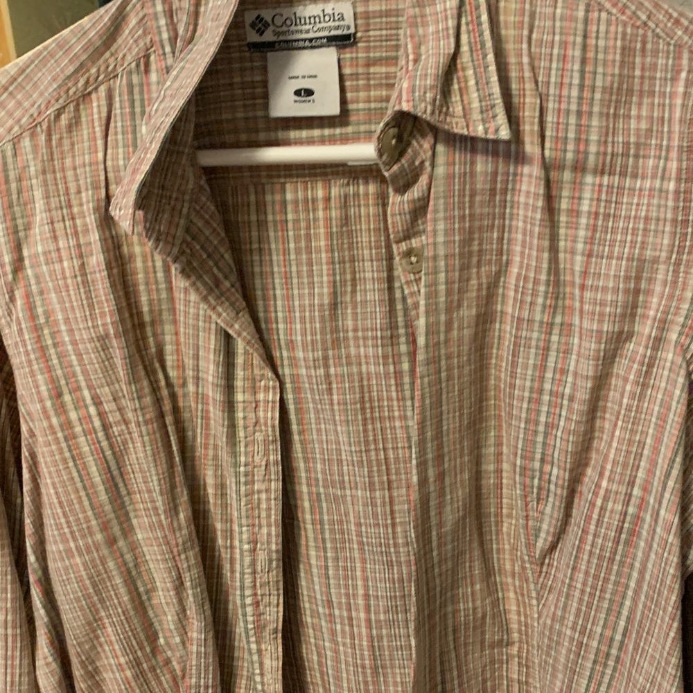 Columbia Multicolor Striped Shirt